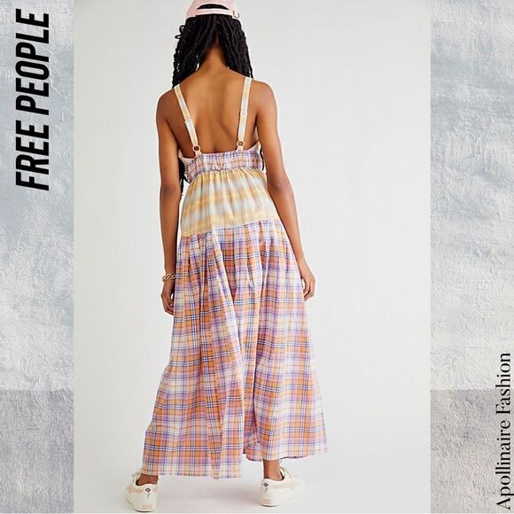 FREE PEOPLE SERENDIPITY SET PINK YELLOW COMBO NWT XS - Picture 6 of 11